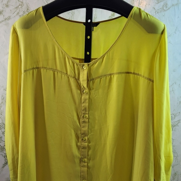 GEORGE Neon Button Front Blouse - Picture 2 of 12